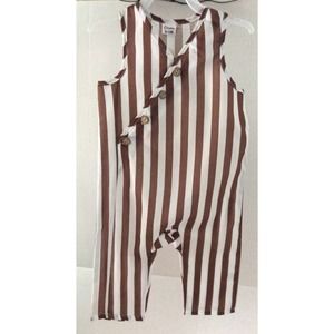 Baby Sleeveless Cotton casual Jumpsuit 9-12 Months